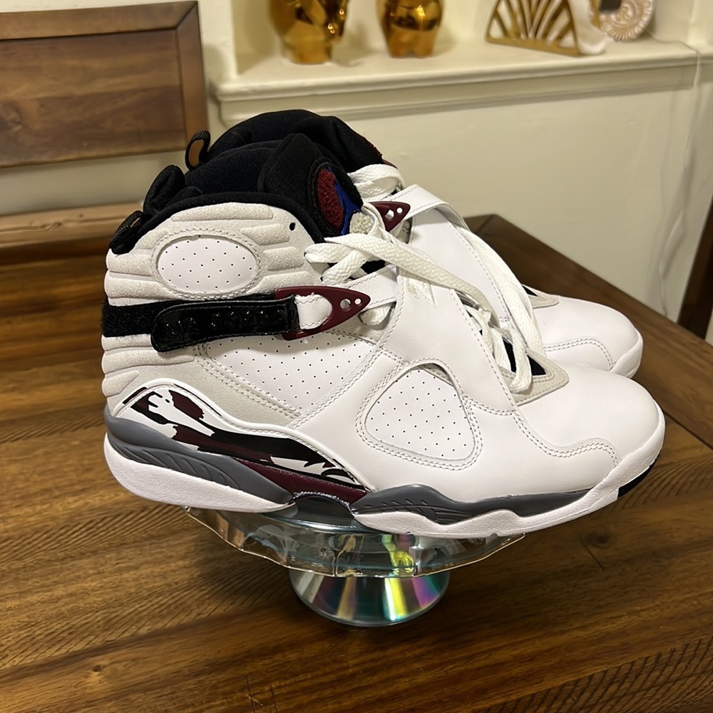 Air Jordan 8 Retro ‘Burgundy’ Size : Wmns 9 US ~ EUR 40.5 - Picture 5 of 12